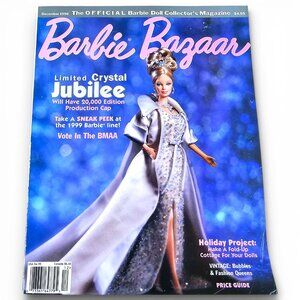 Barbie Bazaar Magazine Crystal Jubilee December 1998 Volume 10 Issue 7 Vintage